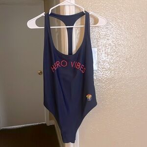One piece bathing suit